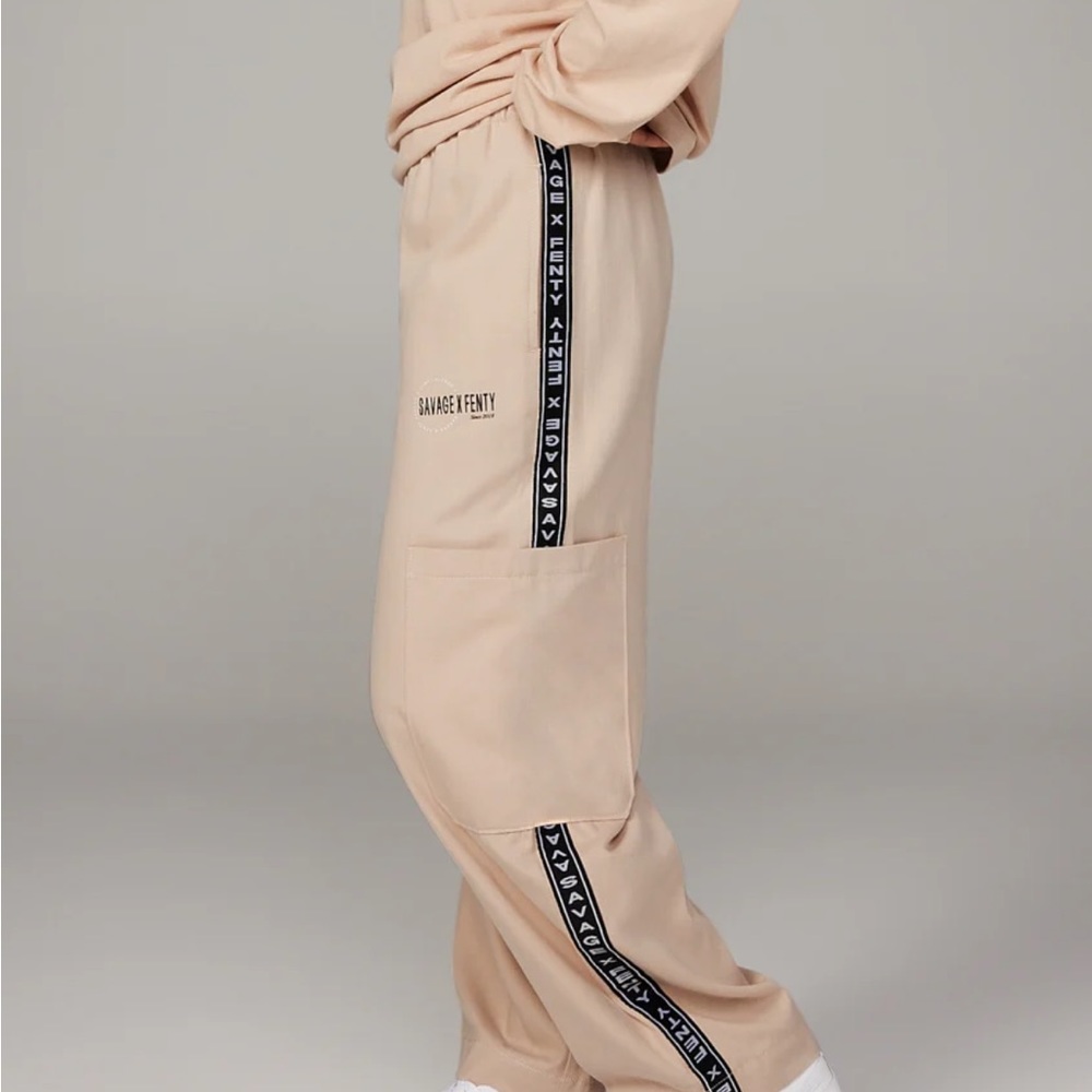 Savage X FENTY Oversized Logo Pants NWT